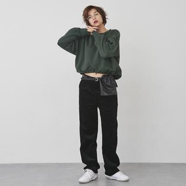 【LADIES】燈芯絨長褲