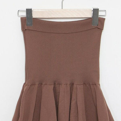 【LADIES】寬鬆腰身2WAY抹胸連體褲