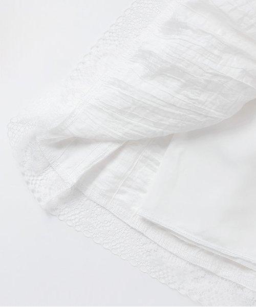 蕾絲層疊裙褲【韓國時尚】