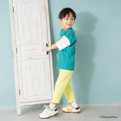 【怪獸電力公司】手繪印花寬鬆短袖T恤