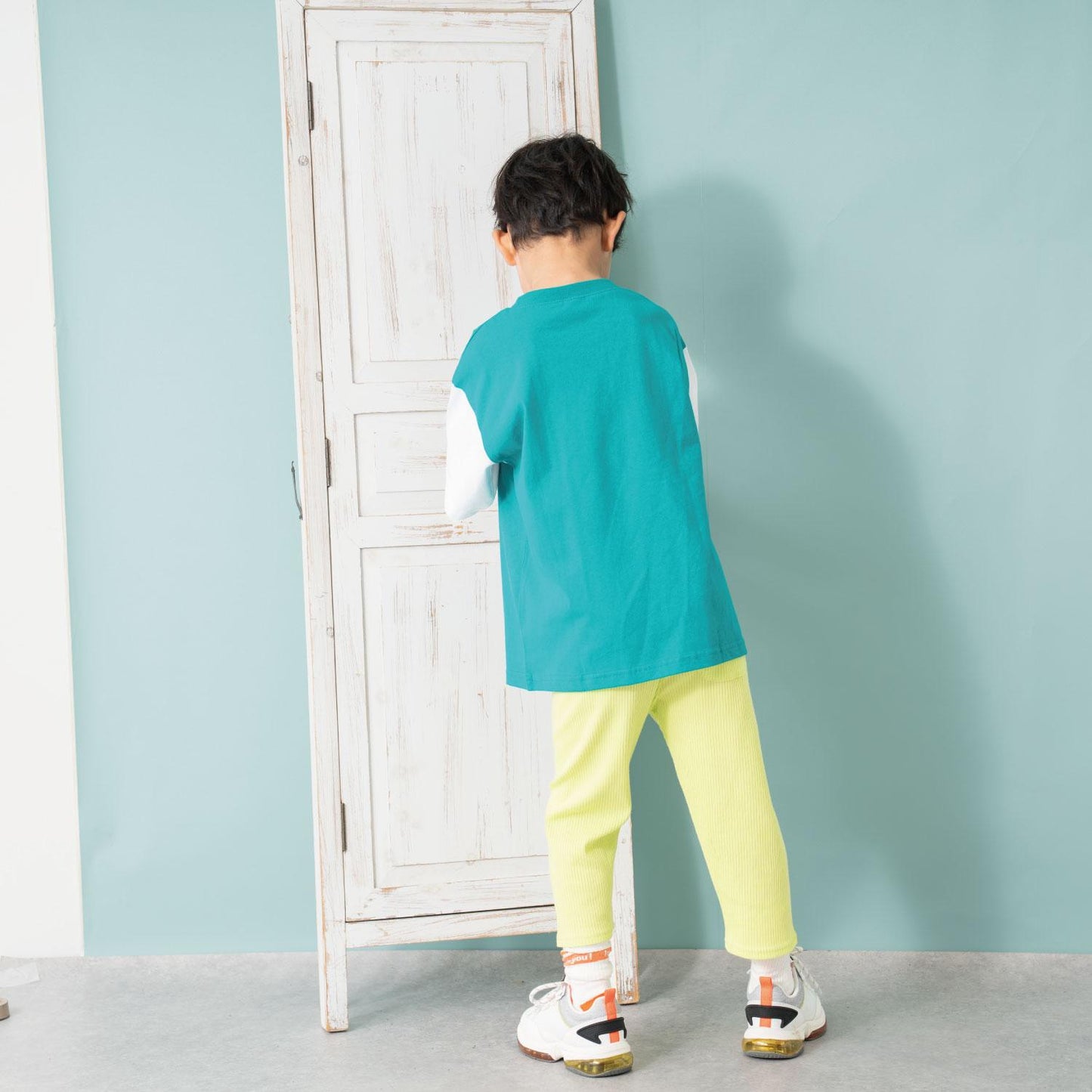 【怪獸電力公司】手繪印花寬鬆短袖T恤