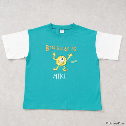 【怪獸電力公司】手繪印花寬鬆短袖T恤