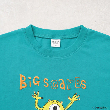 【怪獸電力公司】手繪印花寬鬆短袖T恤