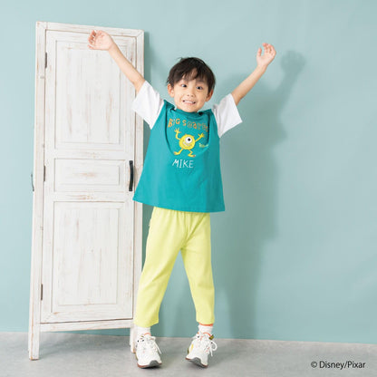 【怪獸電力公司】手繪印花寬鬆短袖T恤