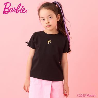 【Barbie】袖褶T恤