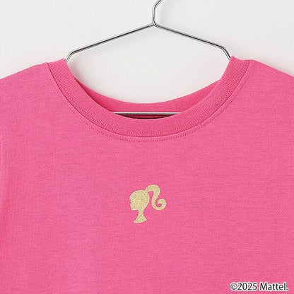 【Barbie】袖褶T恤