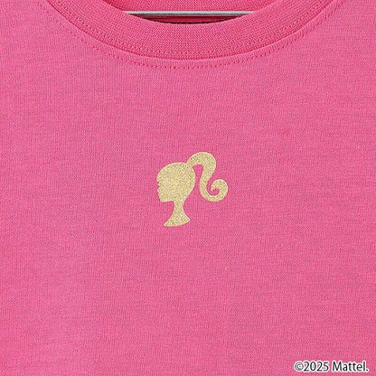 【Barbie】袖褶T恤