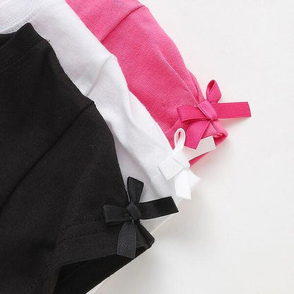 【Barbie】袖褶T恤