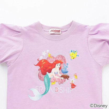 防汙防潑水《迪士尼》公主泡泡袖T恤