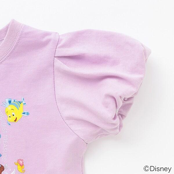 防汙防潑水《迪士尼》公主泡泡袖T恤