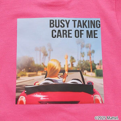 【Barbie】袖褶T恤