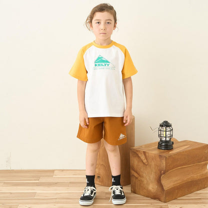 【接觸冷感】【KELTY】插肩袖T恤