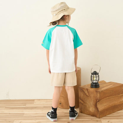 【接觸冷感】【KELTY】插肩袖T恤