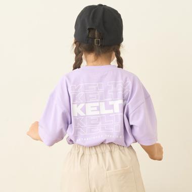 【接觸冷感】【KELTY】圖案拼接T恤