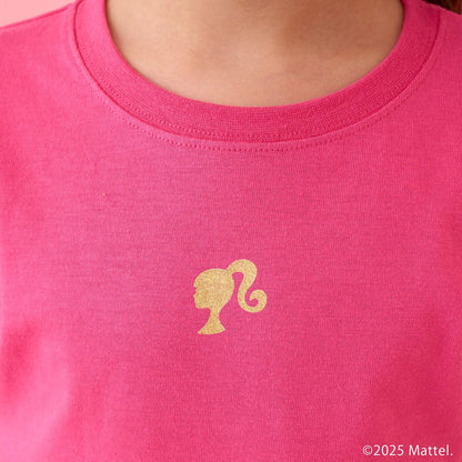 【Barbie】袖褶T恤