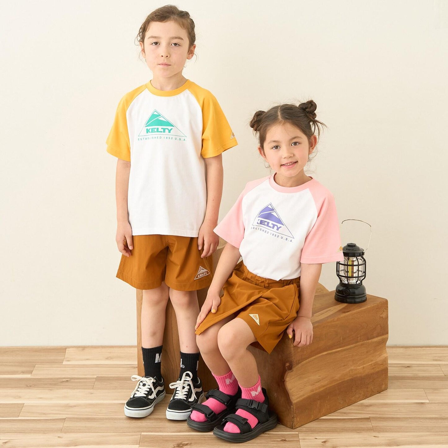 【接觸冷感】【KELTY】插肩袖T恤