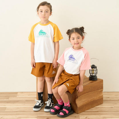 【接觸冷感】【KELTY】插肩袖T恤