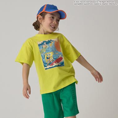 【防汙防潑水】【海綿寶寶】印花T恤