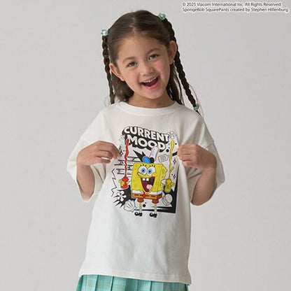 【防汙防潑水】【海綿寶寶】印花T恤