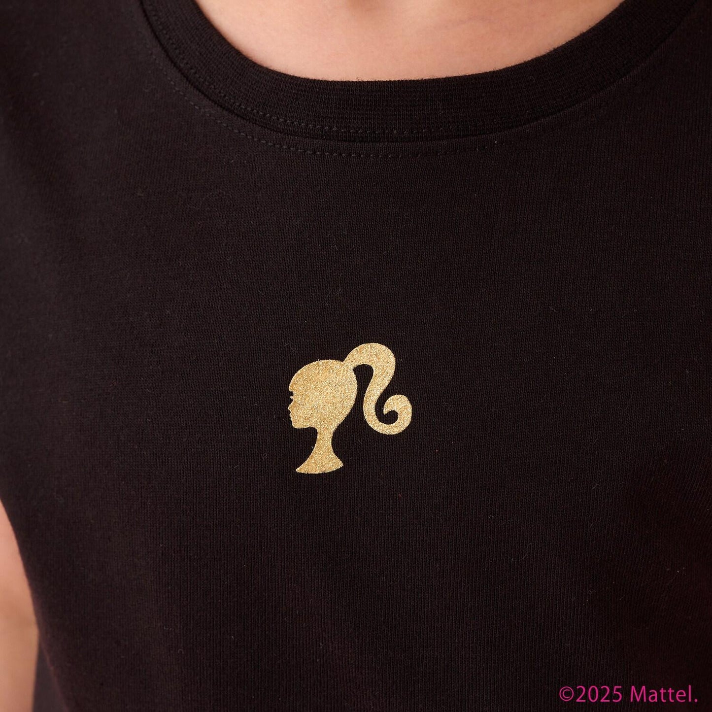 【Barbie】袖褶T恤