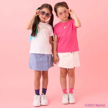 【Barbie】袖褶T恤