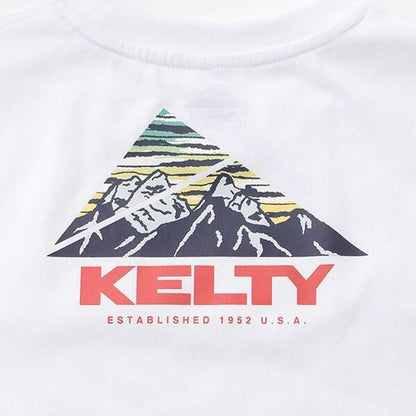 【接觸冷感】【KELTY】圖案拼接T恤