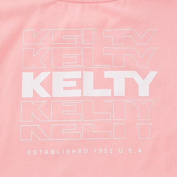 【接觸冷感】【KELTY】圖案拼接T恤