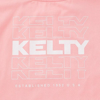 【接觸冷感】【KELTY】圖案拼接T恤