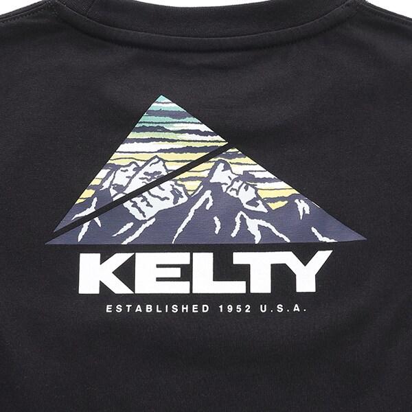 【接觸冷感】【KELTY】圖案拼接T恤