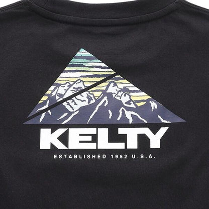 【接觸冷感】【KELTY】圖案拼接T恤