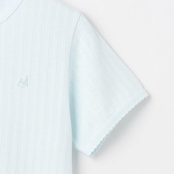 【AMI】鏤空花邊T恤