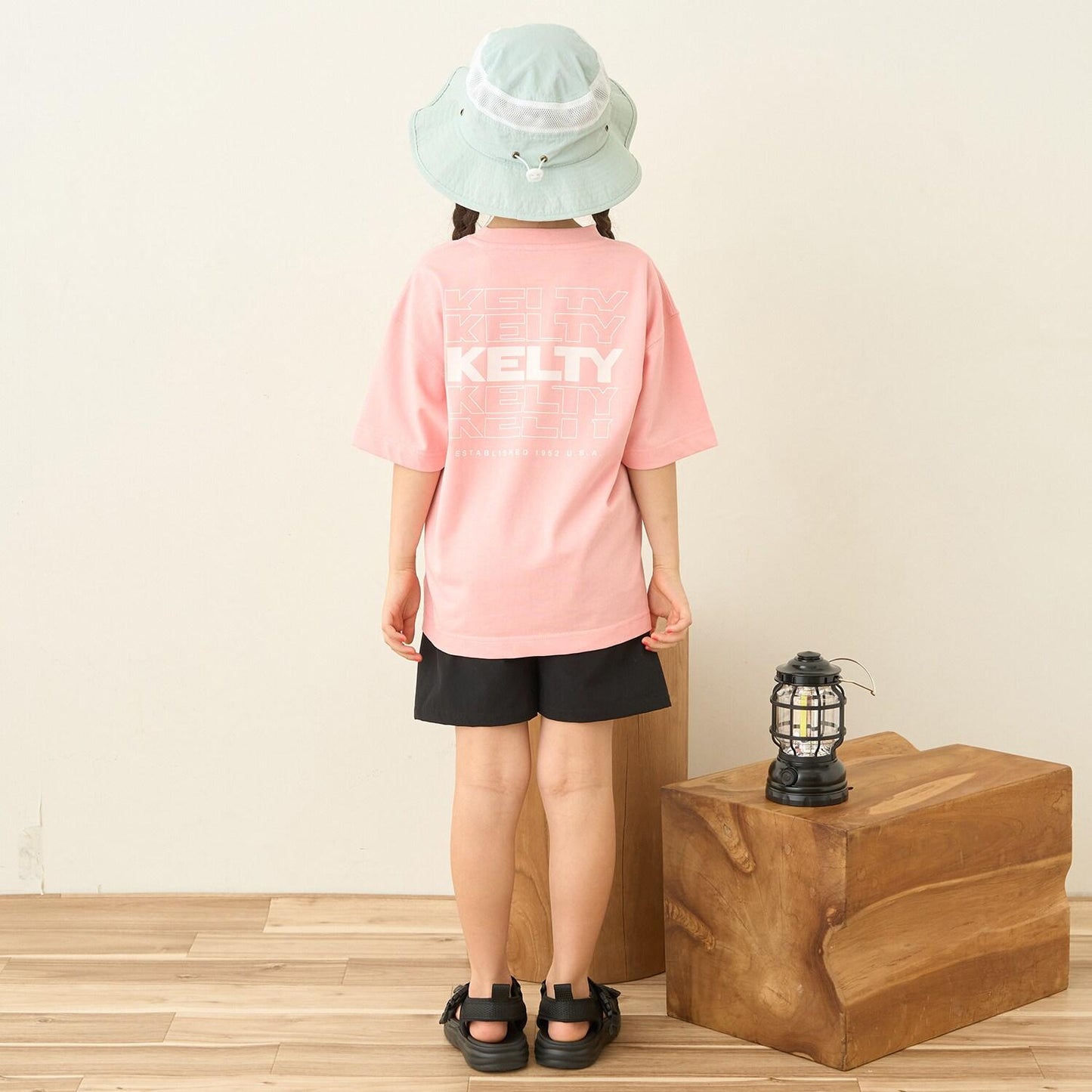 【接觸冷感】【KELTY】圖案拼接T恤