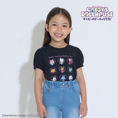 【Gabby’s Dollhouse】【軟棉】泡泡袖印花T恤