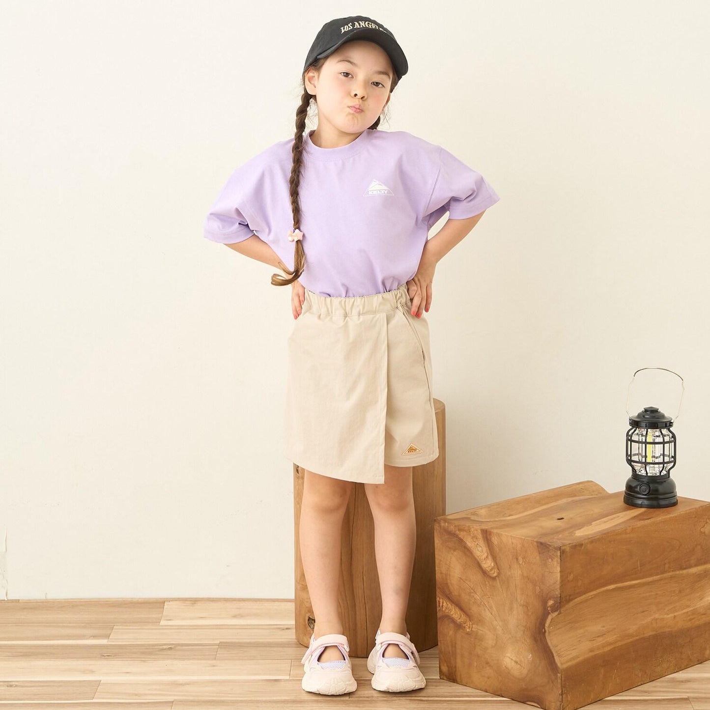 【接觸冷感】【KELTY】圖案拼接T恤