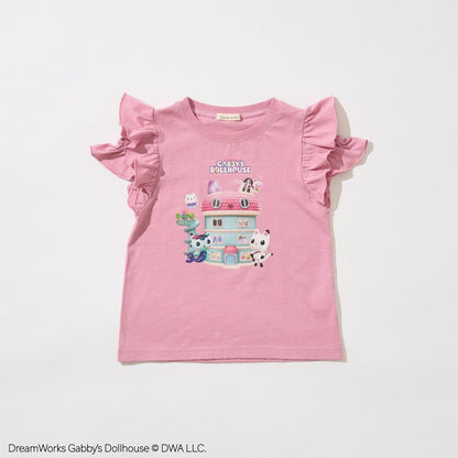 【Gabby’s Dollhouse】【純棉】設計感袖子印花T恤