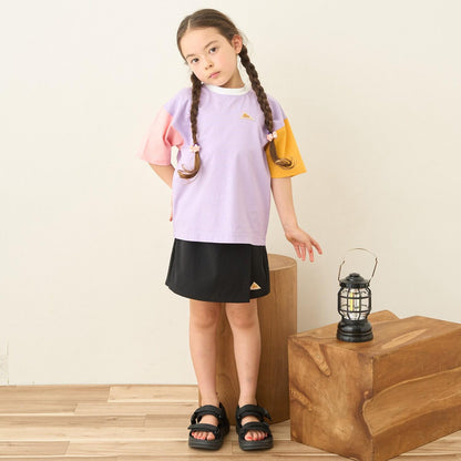 【接觸冷感】【KELTY】圖案拼接T恤