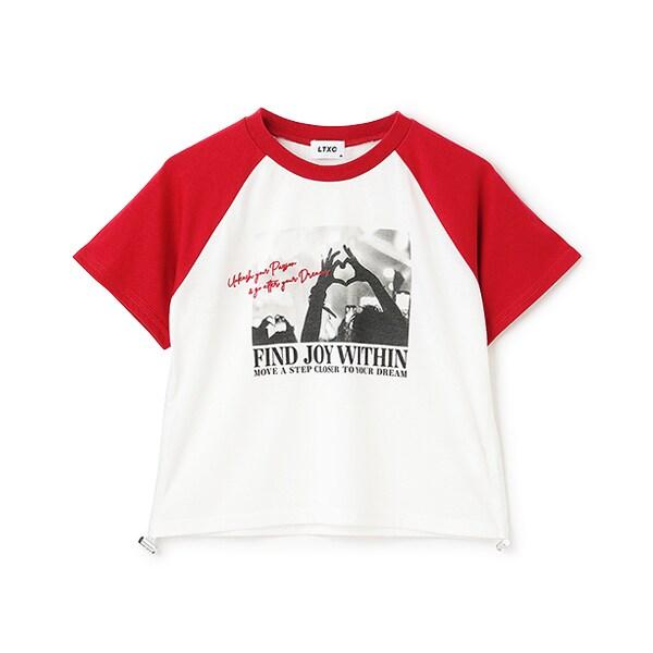 【LTXC】【吸水速幹/清爽】拼色插肩袖T恤