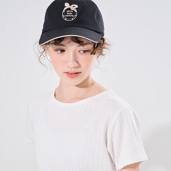 【AMI】鏤空花邊T恤