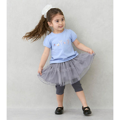 【接觸冷感】芭蕾元素T恤