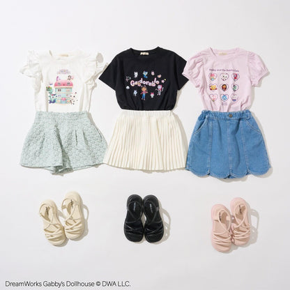 【Gabby’s Dollhouse】【純棉】設計感袖子印花T恤