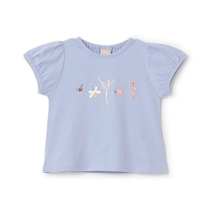 【接觸冷感】芭蕾元素T恤