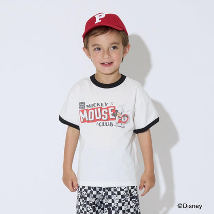 【迪士尼】【舒適天竺】多款印花撞色圓領T恤