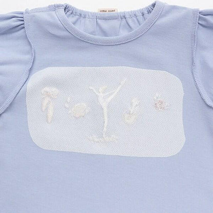 【接觸冷感】芭蕾元素T恤