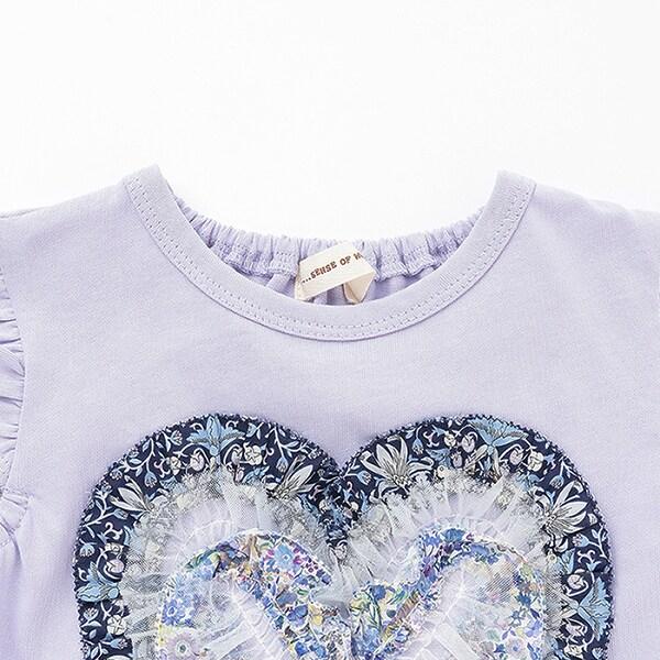 荷葉邊愛心無袖T恤