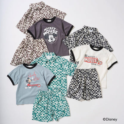 【迪士尼】【舒適天竺】多款印花撞色圓領T恤