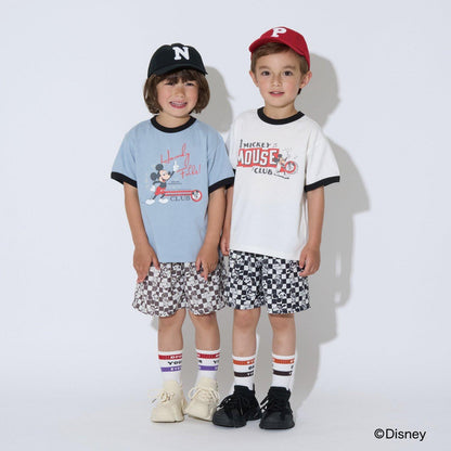 【迪士尼】【舒適天竺】多款印花撞色圓領T恤