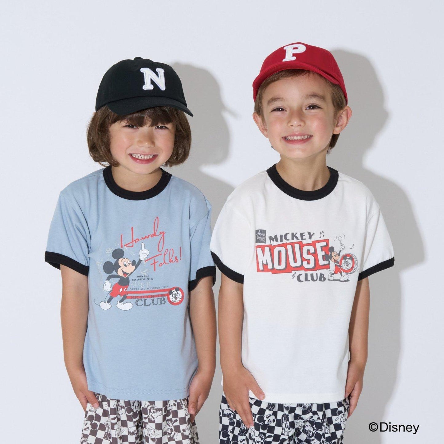 【迪士尼】【舒適天竺】多款印花撞色圓領T恤