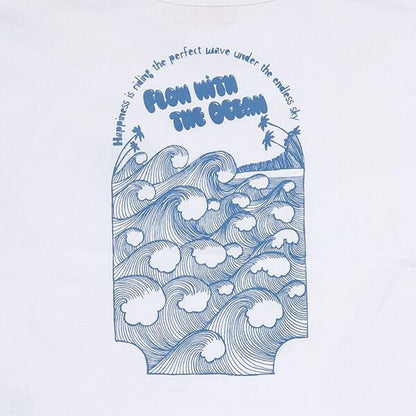 【接觸冷感】SURF拼色T恤