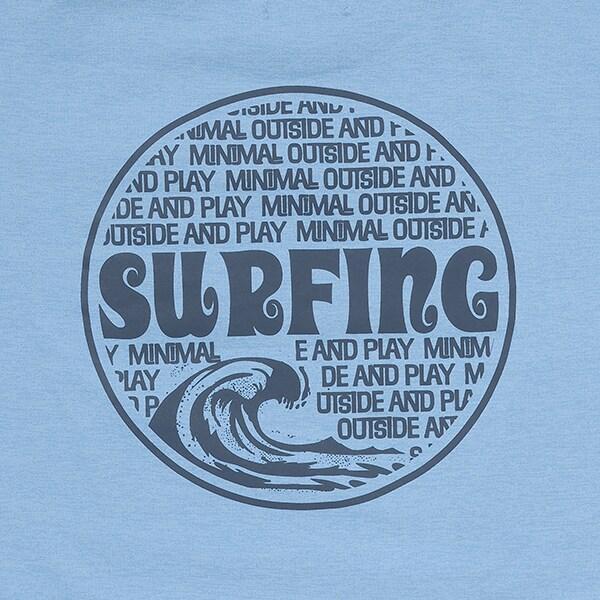 【接觸冷感】SURF拼色T恤