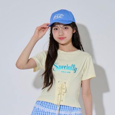 【ニコ☆プチ・Cuugal刊載】前繫帶T恤